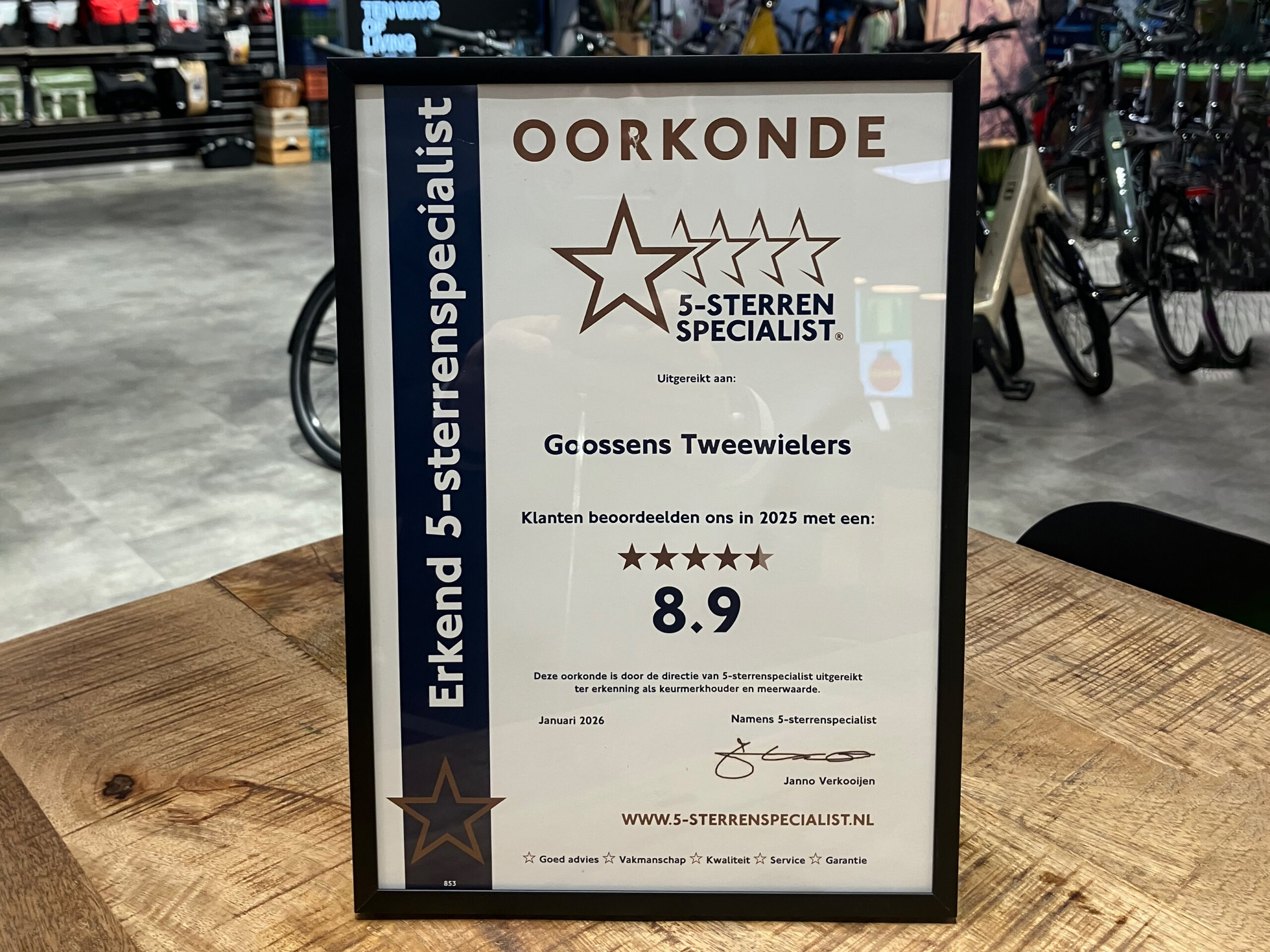 Goossens-5sterrenspecialist