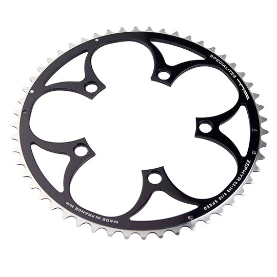Specialites Ta KETTINGBLAD ZEPHYR (9S/10S) STEEK 110 52T BUITEN ZWART (SHIMANO/SRAM