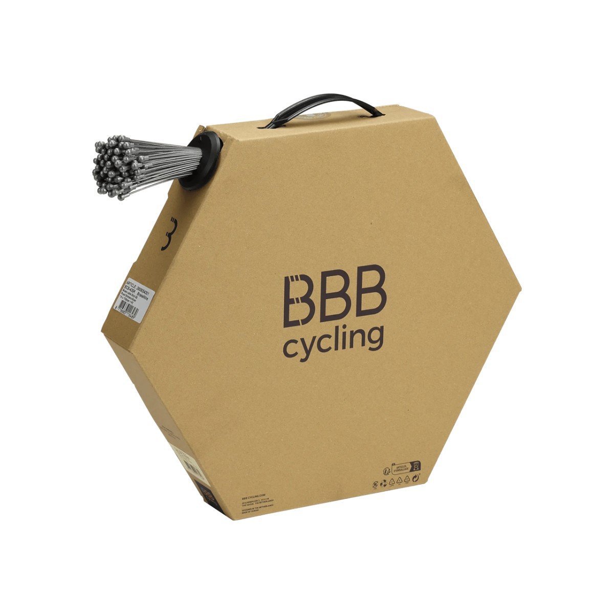 BBB BCB-43SR Remkabel BrakeWire Rvs Slick Road 100st. mm