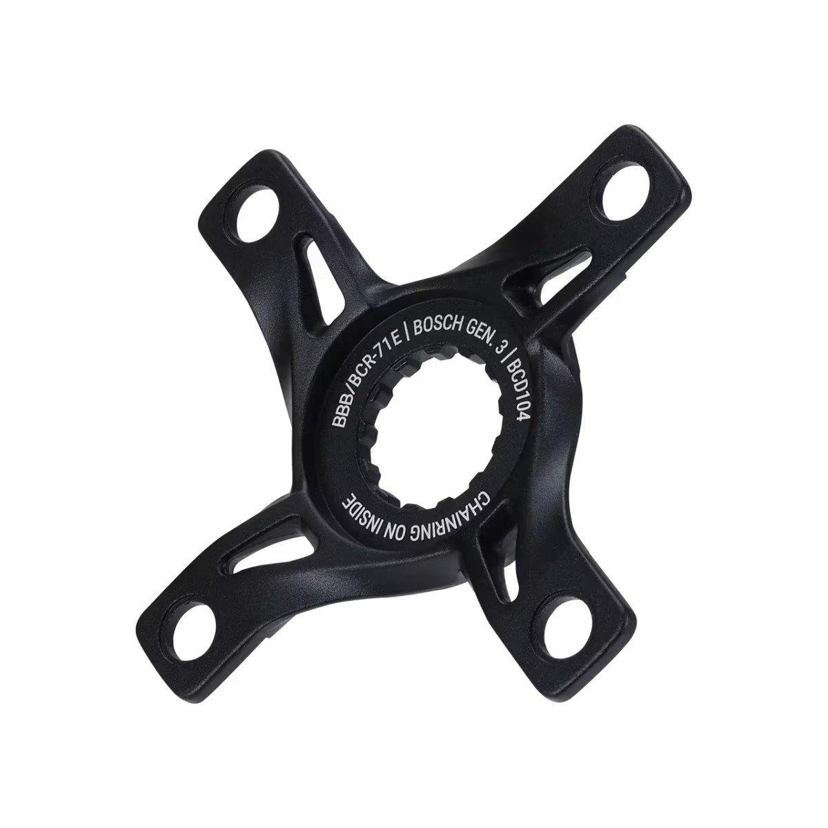 BBB BCR-71E Crank Spider E-bikeMount Gen3, CL52, Steel